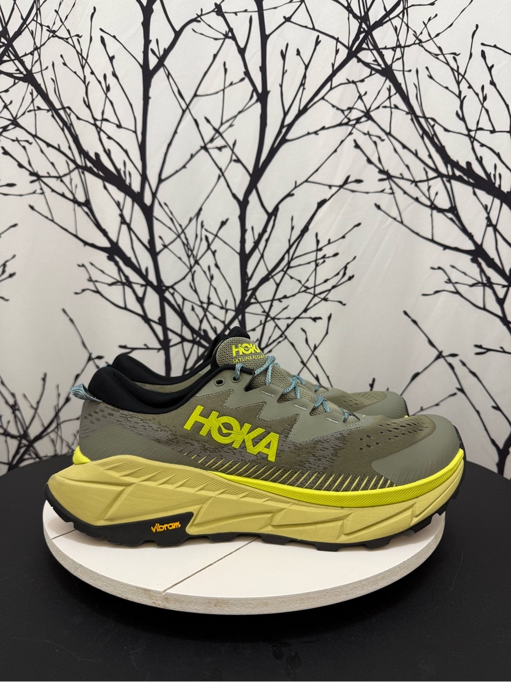 Hoka One One Skyline Float X Olive Haze  1141610-OHCRT Men’s Size 14